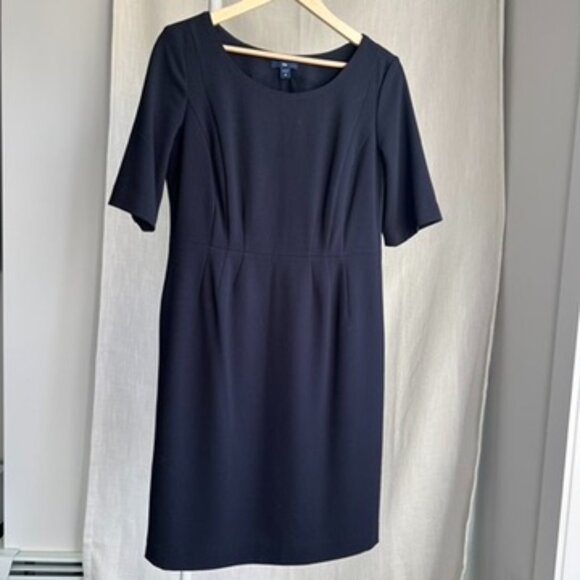 Classic Black Midi Dress - Picture 1 of 3